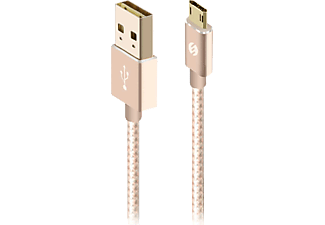 S-LINK Swapp SW-A1 Micro USB 1 m Gold Data ve Şarj Kablosu