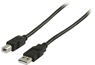 VALUELINE VLCP60100B20 USB A Erkek - USB B Erkek 2 m USB Kablo Siyah