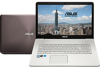 ASUS VivoBook Pro N752VX-GB136D notebook (17,3" UHD IPS/Core i7/8GB/1TB/GTX950 4GB VGA/DOS)