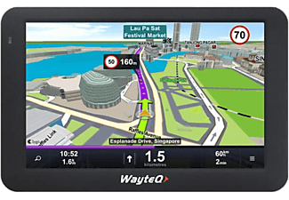 WAYTEQ X995 Max 7" androidos navigáció + Sygic 3D Európa térkép