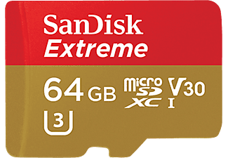 SANDISK MicroSDHC 64GB kártya Class10 90MB/s (173363) (SDSQXVF-064G-GN6MA)