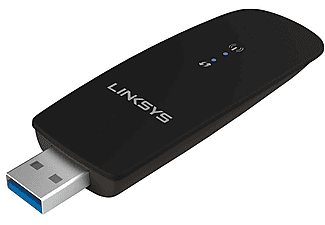 LINKSYS WUSB6300 300 Mbps - 867 Mbps Dual Bant Kablosuz AC USB Adaptör Siyah