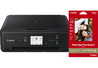 CANON Outlet Pixma TS5055 fekete multifunkciós tintasugaras nyomtató + PP201 fotópapír
