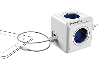 PRATIGO 2 USB Portlu + 4'lü Topraklı PowerCube Akım Korumalı Priz Çoklayıcı