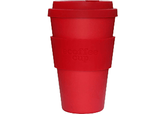 ECOFFEE CUP RED DAWN kávéspohár fedővel, 400ml
