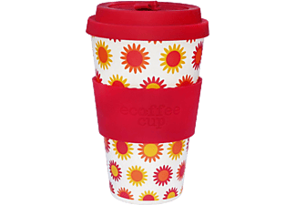 ECOFFEE CUP HAPPY kávéspohár fedővel, 400ml