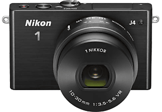 NIKON 1 J4 + 10-30 mm VR PD-Zoom Siyah Dijital Kompakt Fotoğraf Makinesi