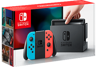 NINTENDO Outlet Switch konzol, neon kék/neon piros