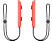 NINTENDO Joy-Con Strap csuklópánt, neon piros