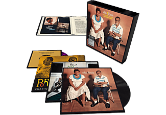 Ella & Louis Fitzgerald - Ella & Louis Complete Studio Master Takes (Deluxe Edition) (Könyv) + (Vinyl LP (nagylemez))