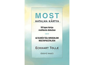 Eckhart Tolle - Most hatalma kártya - 50 lapos kártya meditációs dobozban