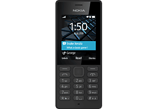 NOKIA 150 Dual SIM fekete nyomógombos kártyafüggetlen mobiltelefon
