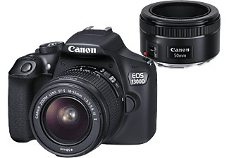 CANON EOS 1300D + 18-55 DC + EF 50 mm f/1.8 STM Kit
