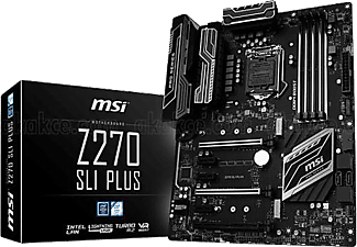 MSI Msı Z270 Slı Plus Ddr4 3800 (Oc) Dvı Hdmı 6X Pcıe+ 2X M.2 Usb3.1 Atx