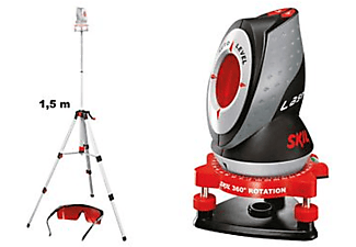 SKIL 510 AB szintezőlézer állvánnyal + koffer + szemüveg