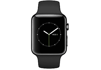 APPLE Smart Watch MLC82TU/A 42mm Uzay Siyahı Paslanmaz Çelik Kasa ve Siyah Spor Kordon