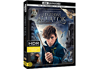 Legendás állatok és megfigyelésük (4K Ultra HD Blu-ray + Blu-ray)