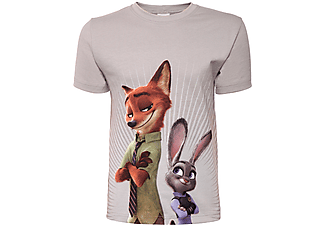 Zootropolis - Fiú rövid ujjú, szürke - 104- 110 - póló