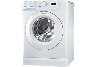 INDESIT BWSA 61253 W EU Elöltöltős keskeny mosógép, Push&Wash, gyors indítás egy gombnyomással