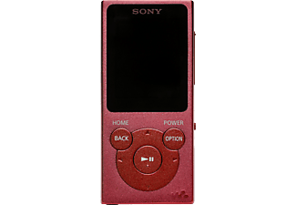 SONY NW-E 393 MP3 lejátszó, piros