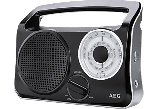 AEG TR 4131 tranzisztoros rádió, fekete