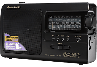 PANASONIC RF-3500 E9-K hordozható rádió, fekete