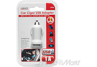 DELIGHT 55026 1XUSB szivargyújtó adapter