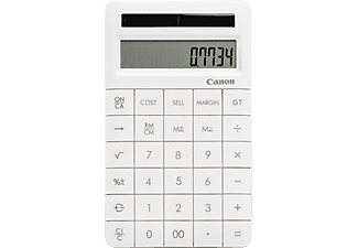 CANON X MARK II "Zöld" számológép, fehér szín