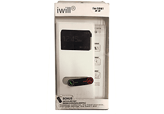 IWILL Flip Cover Telefon Kılıfı Beyaz