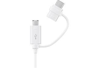 SAMSUNG USB - C Type + Micro USB Kombo Kablo