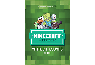 Minecraft matrica - 5 csomag (25db matrica)