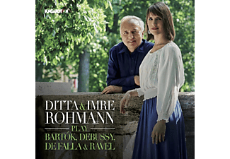 Rohmann Ditta, Rohmann Imre - Bartók, Debussy, de Falla & Ravel művei (CD)