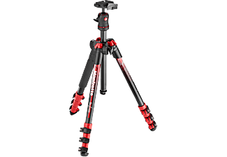 MANFROTTO BeFree Color állvány + gömbfej piros