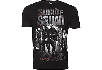 Suicide Squad - Férfi rövid ujjú, fekete - L - póló
