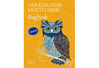 Olga Gre - Varázslatos motívumok - Színező - Baglyok