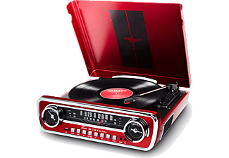ION MUSTANG LP 4-in-1 Müzik Sistemi Kırmızı