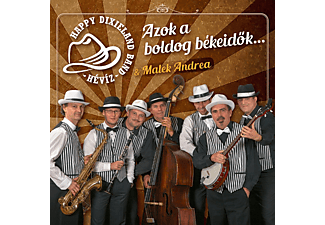 Happy Dixieland Band Hévíz & Malek Andrea - Azok a boldog békeidők (CD)