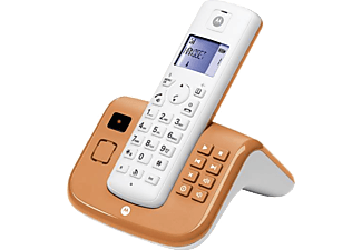 MOTOROLA T211 narancssárga dect telefon