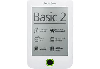 POCKETBOOK Basic 2 614 fehér e-könyv olvasó