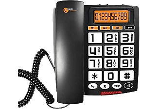 TOPCOM Sologic 801 fekete telefon