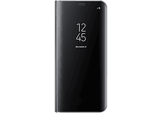SAMSUNG Galaxy S8+ Clear standing fekete tok