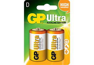 GP GP13AU-U2 D LR20 Ultra Alkalin 2'li D Pil