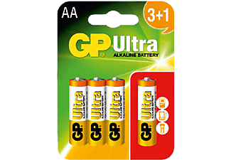 GP GP Ultra Alkalin 4x (3+1) AA Kalem Pil