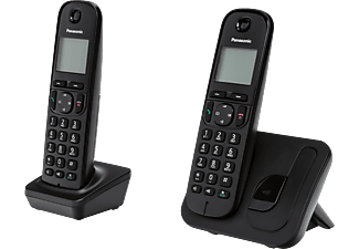 PANASONIC KX-TGC212PDB dect telefon fekete
