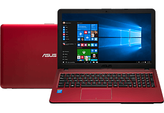 ASUS X540LA-XX555T piros notebook (15,6"/Core i3/6GB/1TB/Windows 10)