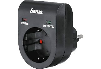 HAMA 108878 Hálózati túlfeszültség védő adapter fekete