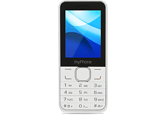 MYPHONE Classic 2G DualSIM fehér nyomógombos kártyafüggetlen mobiltelefon