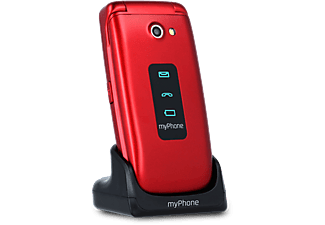 MYPHONE Rumba 2G SS piros nyomógombos kártyafüggetlen mobiltelefon