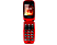 MYPHONE Rumba 2G SS piros nyomógombos kártyafüggetlen mobiltelefon
