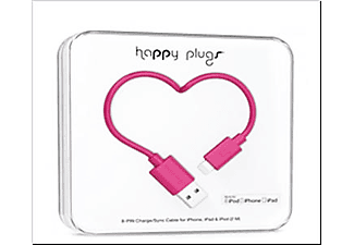 HAPPY PLUGS 9907 lıghtnıng to usb charge/sync cable 2 m cerıse